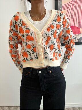 Floral cardigan S/M